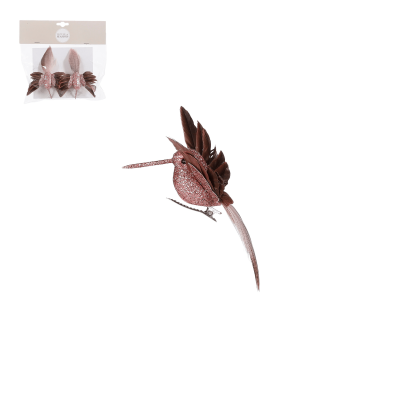 Lot de 2 colibris rose