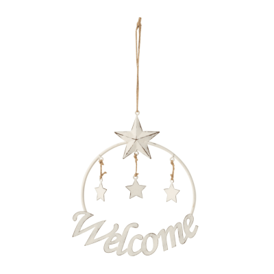 Suspension welcome en fer 