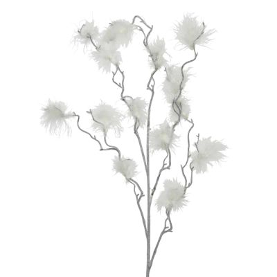 Tige de coton blanc