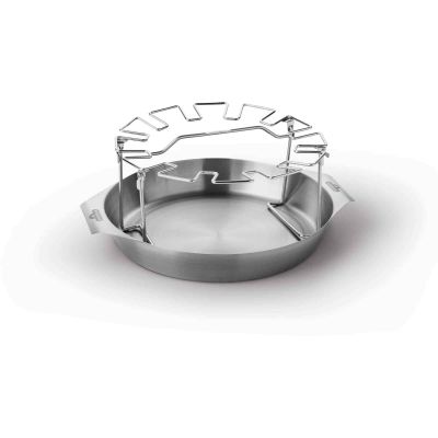 Wok + Cuiseur de Poulet Inox