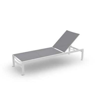 Lit de soleil Syroco| Blanc 