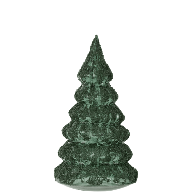 Sapin  givre verre vert S