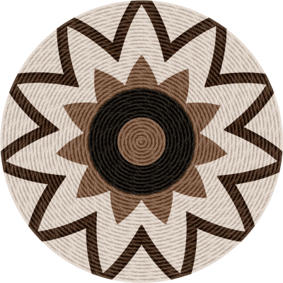Set de table à motifs berbères